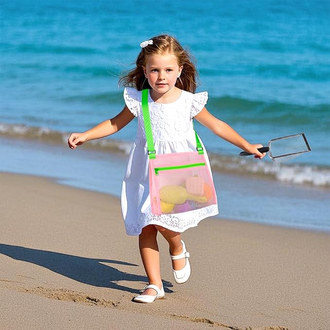 MUYIZI Beach Mesh Shovel with Mesh Beach Bag - Image 7
