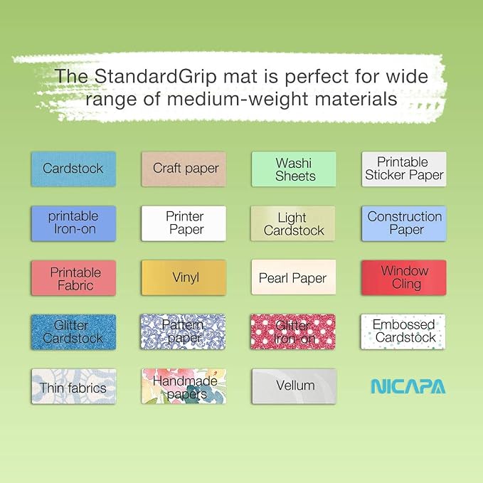 Standard Grip Cutting Mat for Cricut Maker 3/Maker/Explore 3/Air 2/Air/One - Image 4