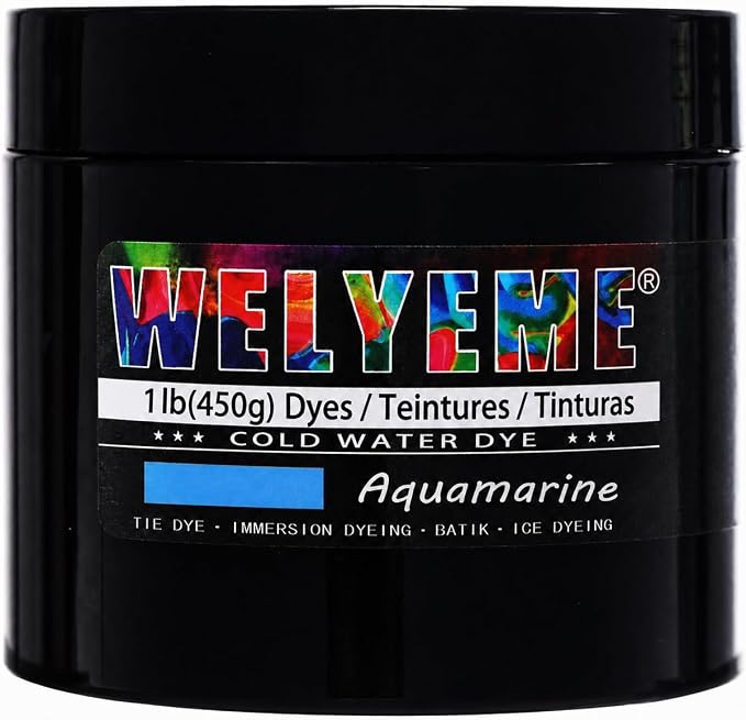 Cold Water Dye 1lb, Tie Dye Powder, Fabric Dye Powder by WELYEME