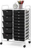 BECOMFORT 15-Drawer Rolling Cart by BECOMFORT