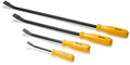 Titan 17101 4 pc. Pry Bar Set, Includes 8-Inch, 12-Inch, 18-Inch, and 24-Inch Pry Bars