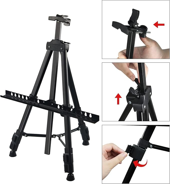 RRFTOK 21-66 Inch Adjustable Art Easel Stand - Image 5