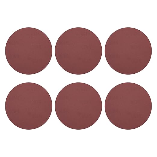 HARFINGTON 30 Pcs 7 Inch Sanding Disc 400 Grit Hook and Loop Sandpaper Random Orbital Sander Pads for Woodworking Automotive Metal Polishing