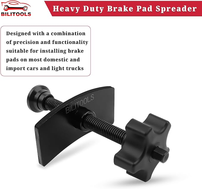 BILITOOLS Brake Caliper Compression Tool Heavy Duty Disc Brake Caliper Piston Pad Compressor Spreader Tool
