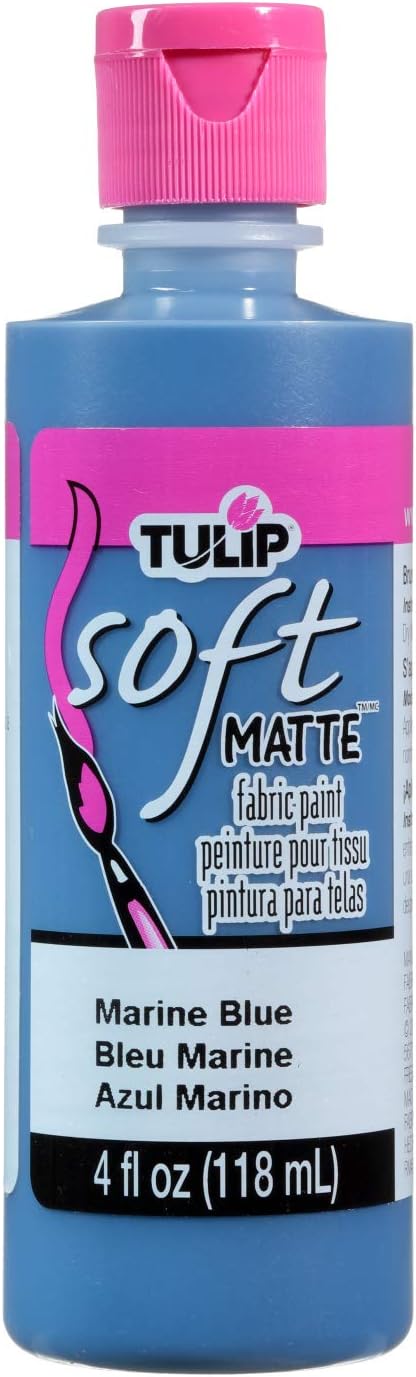 Tulip Soft Fabric Paint, Stays Soft and Flexible, Permanent Paint, by Tulip