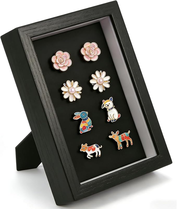 Pin Display Case, Enamel Pin Collection Display by ZAYHENYOO