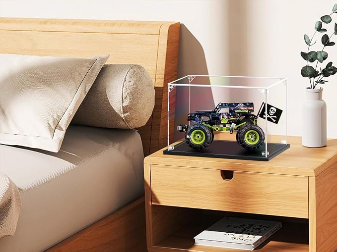 Clear Acrylic Display Case, Self-Assemble Showcase - Image 4
