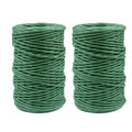 Floral Wire, 2 Rolls Rustic Paper Wrapped Metal Wire 14 Gauge 328 Feet | Bind by JFFX
