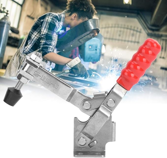 Quick Toggle Clamp, 304 Stainless Steel Hand Tool Welding Fixture 227KKG GH-12130-SS
