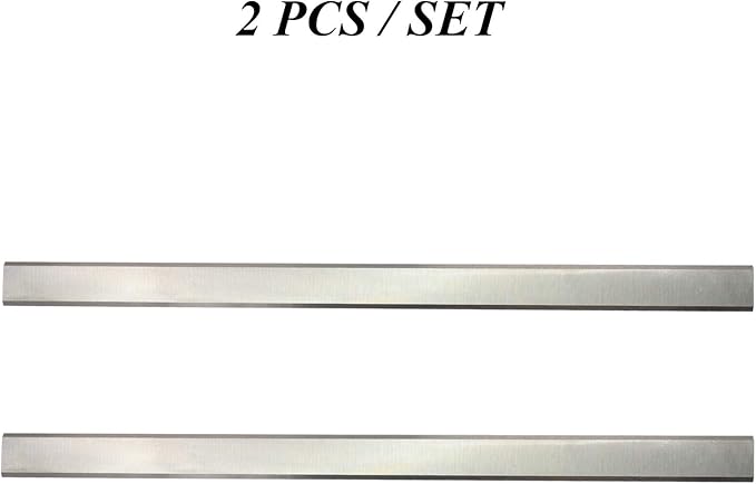 Planer Blades Knives for Delta 22-540 22-547 TP300 Grizzly G8794 Wood Planers 12.5 Inches HSS Replacement 12.5"x3/4"x1/16" Set of 2