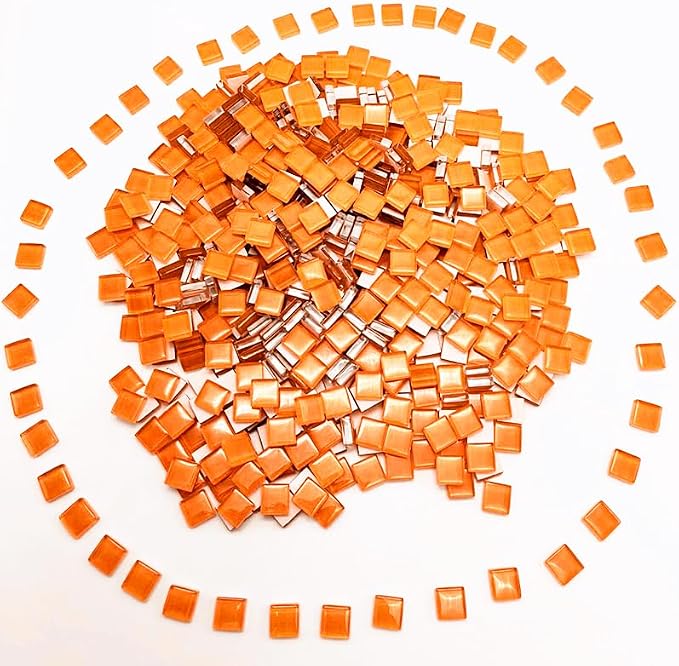 500G/ 1.1LB Bulk Crystal Mosaic Tiles by Hozzwhoo