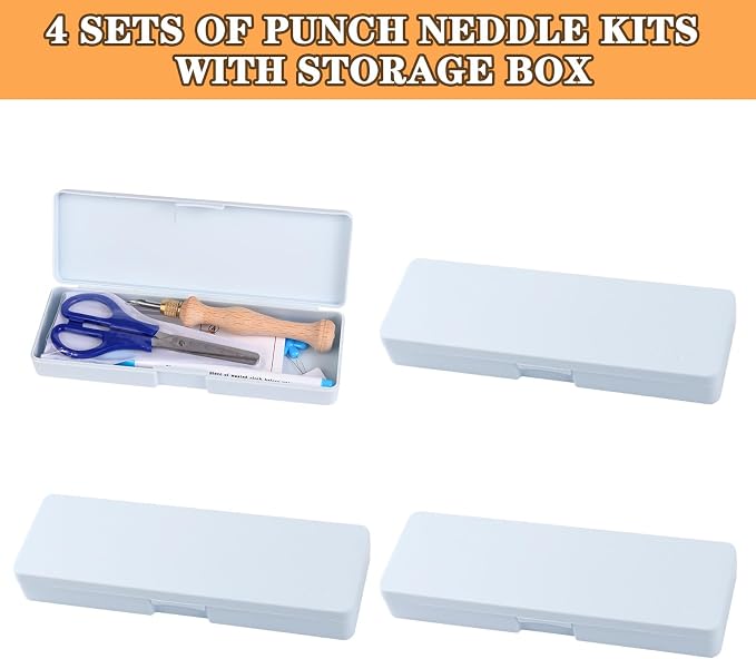 4 Sets of Punch Needle Kit - Image 4
