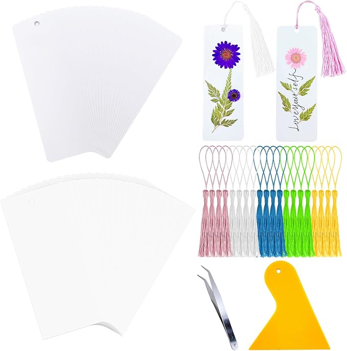 Bookmark Making Kit for Dried Flowers by HEOCAKR