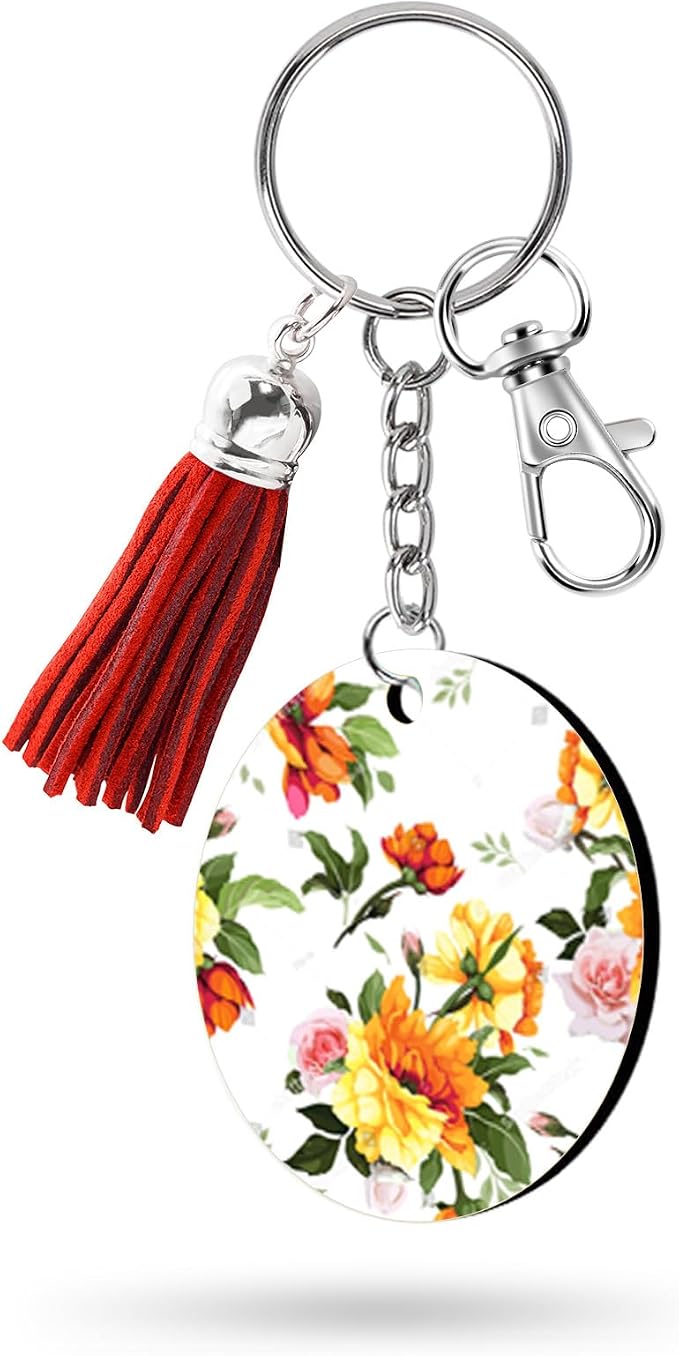 60PCS Keychain Making Kit, Including 30PCS Keychains Clips Hooks and 30PCS Key - Image 5