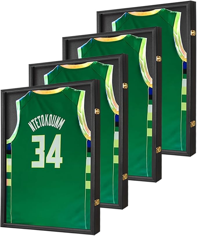 IHEIPYE Jersey Frame Display Case 4 Pack by IHEIPYE