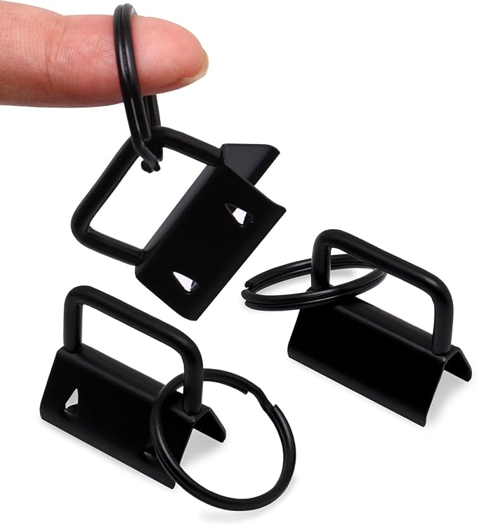 Key Fob Hardware, Key Lanyard, Keychain Making Kit Crafts DIY Supplies - Image 6