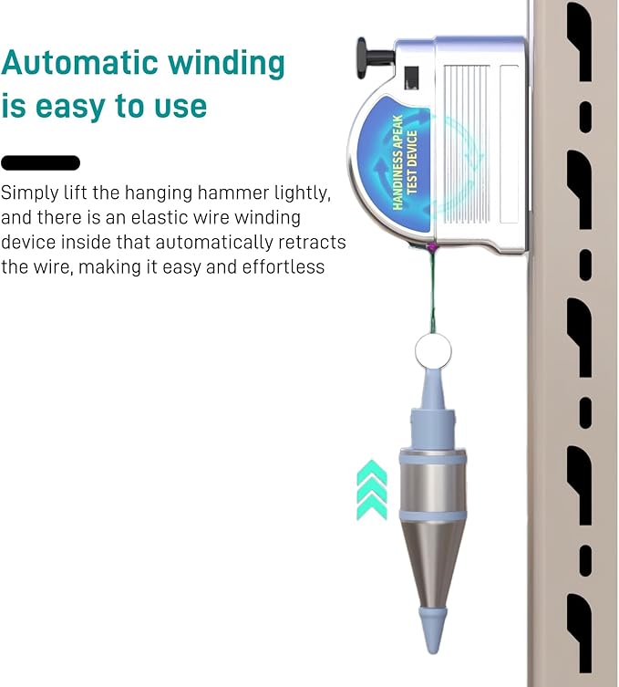 Retractable Plumb Bob,Construction Tools for Construction Industry Assignments,Automatically Stretch Line Quickly Stabilize Magnetic Plumb Bobs Tool,Plum Bob Tool with String