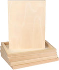 FSWCCK 5 Pack 9 x 12 inch Wood Panel Boards, Unfinished Wood Canvas Panels by FSWCCK