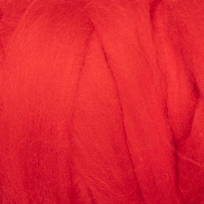 Colored Natural Wool roving, 1 lb. Best Wool - Image 5