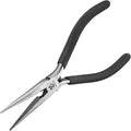 Needle Nose Pliers, 6.5" Long Nose Pliers with Cutter, Precision Serrated Twill Design Jaw Small Needle Nose Pliers for Jewelry Making, Bending Wire, Crafts, Electronic Repair