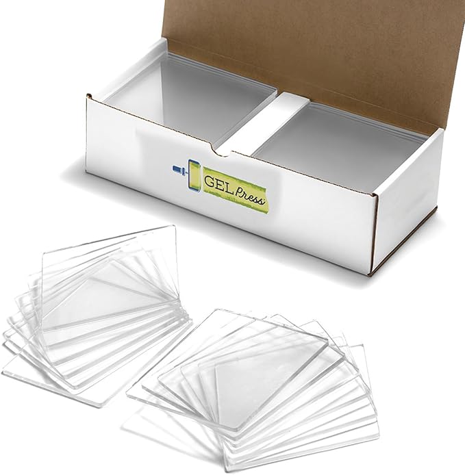 Gel Press Monoprinting Print Plates – 6” x 6” Gel Plate Class Pack Value Pack by GelPress