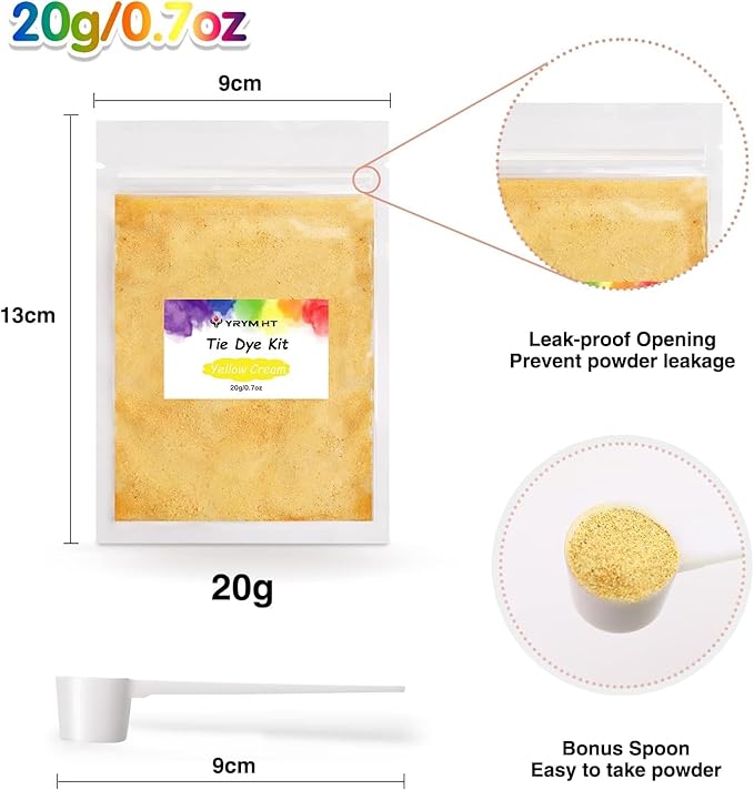 YRYM HT Tie Dye Powder Refills 400g - Image 4