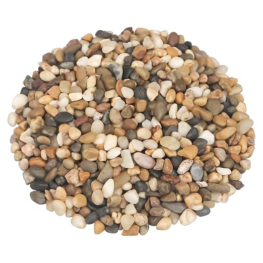 River Rocks, Landscaping Pebbles Decorative Ornamental Pebbles Garden by VIREKM