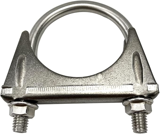 Heavy Duty 2.25" Exhaust U-Bolt Clamp 2 1/4 Inch Stainless Exhaust Clamp