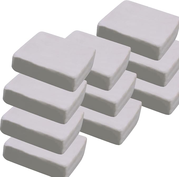 10 lb White Natural Air-Dry Clay;Ideal by WABAFL