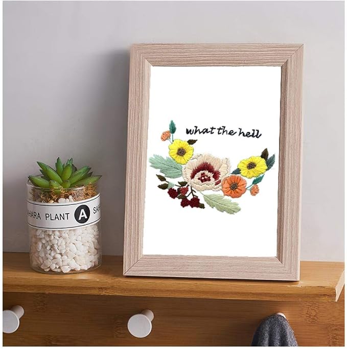 Louise Maelys Flower Embroidery Kits - Image 3
