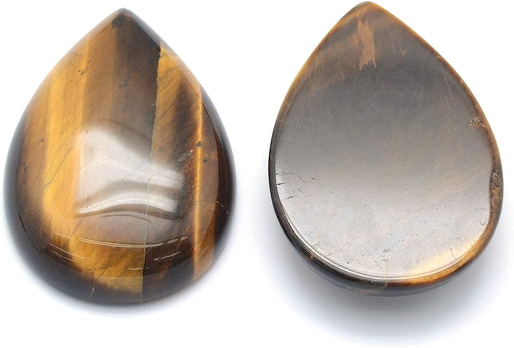Fashewelry Natural Teardrop Flat Back Cabochons Beads - Image 2