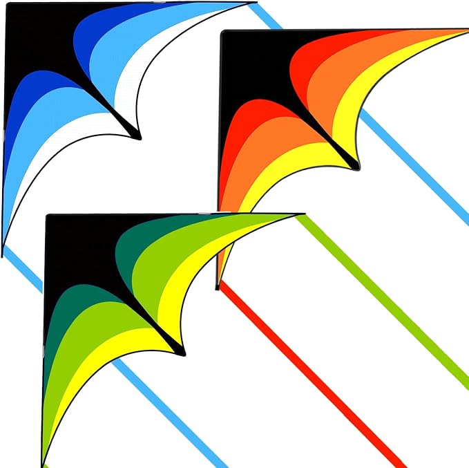 Large Single Line Beach Kite for Adults by Kaiciuss