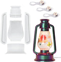 Actvty Oil Lamp Resin Molds Set, Hurricane Lamp Silicone Mold by Actvty