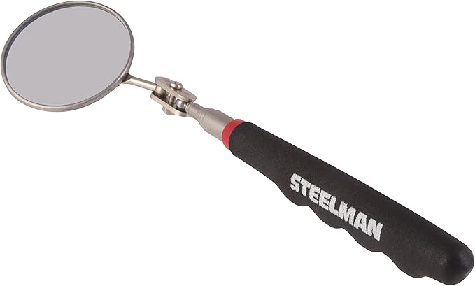 STEELMAN 41819 36-Inch Telescoping 2.25-Inch Round Inspection Mirror