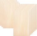 MUXGOA 20 Pcs Wood Sheets, Unfinished Balsa Wood Sheets by MUXGOA