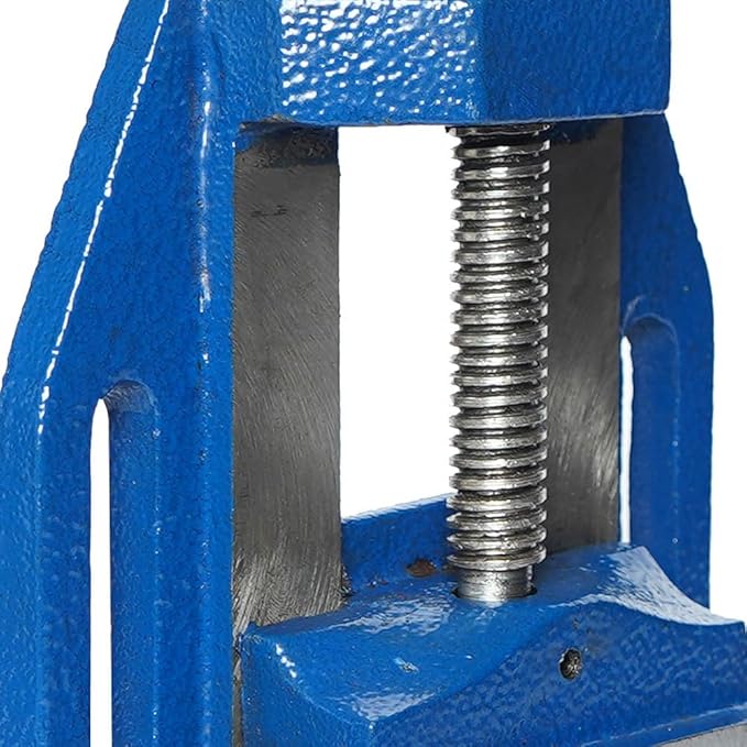 100mm Drill Press Vice Cast Iron Heavy Duty Precision Clamp for Drilling Milling and Workshop Use Durable Construction for Secure and Stable Work holding E-2474P