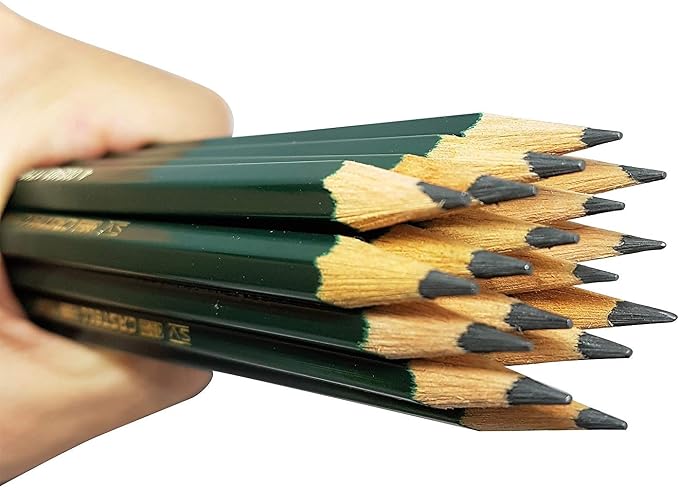 Faber-Castell Castell 9000 Graphite Pencils, 8B Pre-Sharpened - Image 2