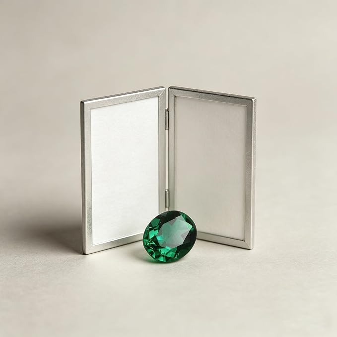 Emerald Green Color Cubic Zirconia Loose Beads Unset - Image 9