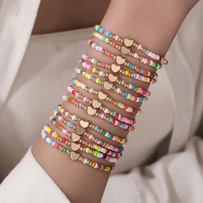 Friendship Bracelets Boho Stackable Bracelets - Image 2