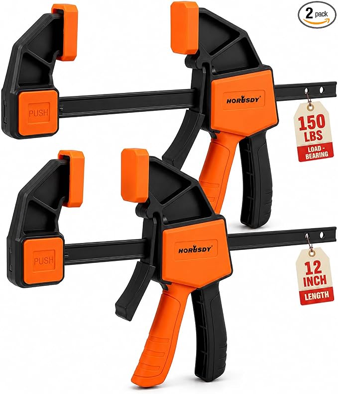 HORUSDY 12'' Bar Clamps for Woodworking, by HORUSDY