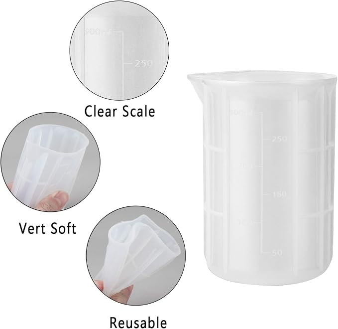 Gartful 15PCS Silicone Measuring Cups Set, Mixing Cups - Image 3