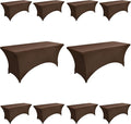 10-Pack 6ft Spandex Table Covers by Unknown