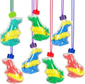 ArtCreativity Dinosaur Sand Art Bottle Necklaces, Craft Kit by ArtCreativity