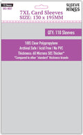 Sleeve Kings Standard Card Sleeves – 110 Count, XXL Size, Compatible by SleeveKings
