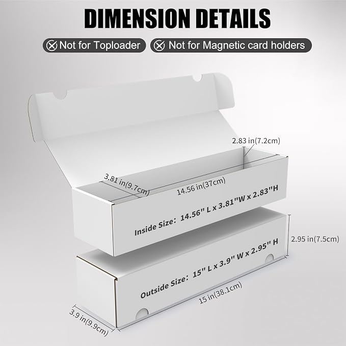 Trading Card Storage Box, Collectible Trading Cards - Image 4