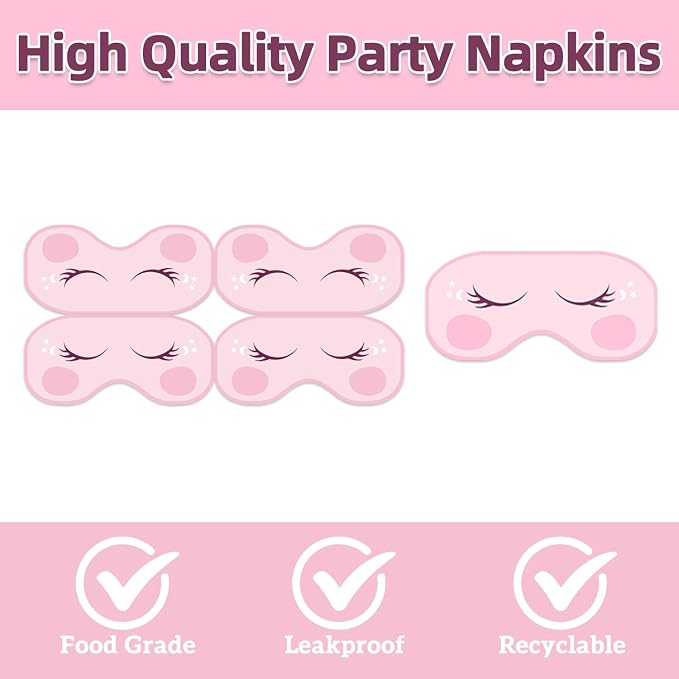 40Pcs Spa Birthday Party Supplies - Image 4