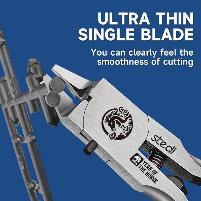stedi Ultimate Model Nippers 5-Inch, Ultra-Thin Single-Edge - Image 2