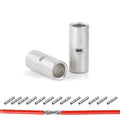 5 PCS Non-Insulated Butt Connectors Kit, AWG #2 Wire Ferrules, Electrical Wire Connectors Crimp Ferrule Terminals Kit-BN38