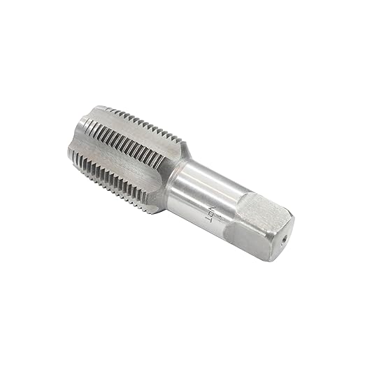 HFS(R) 6-piece NPT pipe tap set Machine Screw Metric Tap and Die Bit Set，sizes includes 1", 3/4", 1/2", 3/8", 1/4", and 1/8"