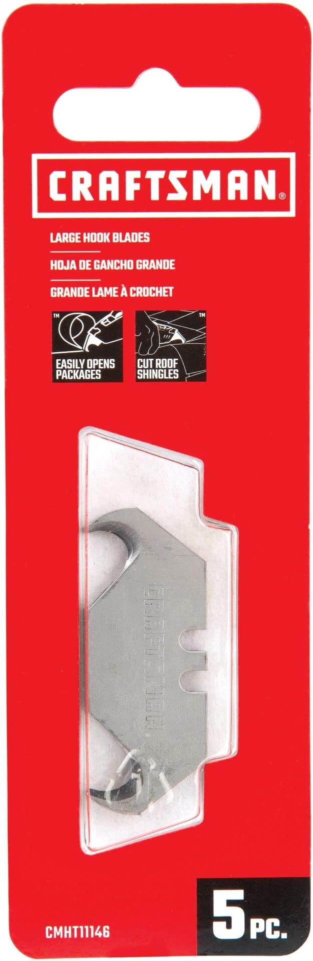 CRAFTSMAN Utility Knife Razor Blade, Carbon Steel - Image 3